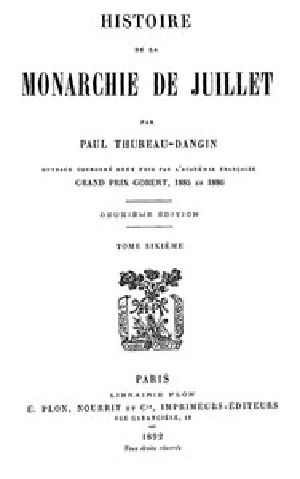 [Gutenberg 44689] • Histoire de la Monarchie de Juillet (Volume 6 / 7)